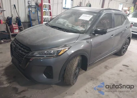 2021 Nissan Kicks Sr Xtronic Cvt из США, поврежденный, VIN 3N1CP5DV9ML552233